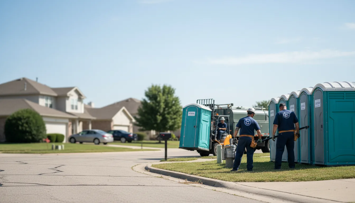 Porta Potty Rental in Henderson, AR near me